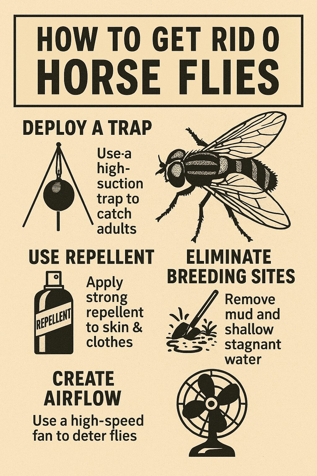 How to Get Rid of Horse Flies